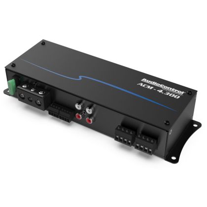 Micro Amplificator 4 canale Audio Control compact  ACM-4.300, 4 x 75 watts, in 2 sau 4 ohm, clasa D