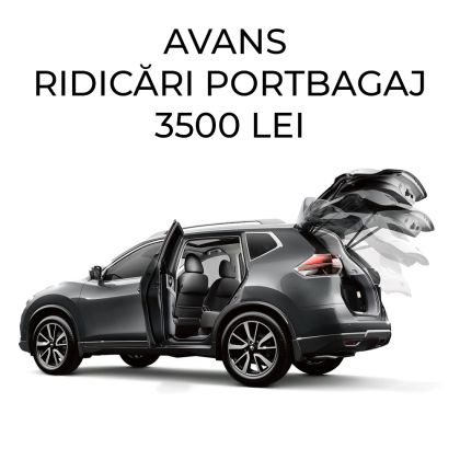 Avans integral kit ridicare portbagaj la comanda - 3500 lei