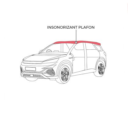 Pachet insonorizant plafon Audio System Germany