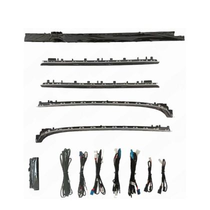 Lumini ambientale Mercedes  set complet control telefon sau sistem original