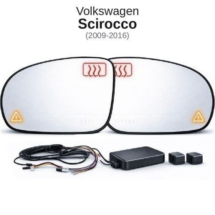 Senzor unghi mort Volkswagen Scirocco 2009-2016 — oglindă dedicată