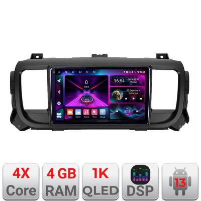 Navigatie Citroen Jumpy Toyota Proace Peugeot Traveller A-jumpy16 4+64 InCell Display 1K Android Waze USBNavigatie Internet Youtube V1