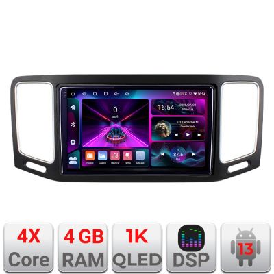Navigatie VW Sharan 2011-2020 A-SHARAN 4+64 InCell Display 1K Android Waze USBNavigatie Internet Youtube Radio V1