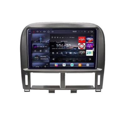 Navigatie Lexus LS 1999-2006 Edotec Kit- LS-99 8 core QLED 2K 16+512GB 360 Android Waze USB Navigatie Internet Youtube Radio