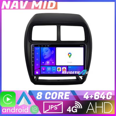 Navigatie Mitsubishi ASX 2017 2021 model facelift EDOTEC-LITE Android Ecran 720P Octa Core 4 64 Carplay
