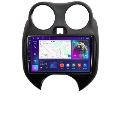 Navigatie Nissan Micra 2010-2014 Android radio gps internet quad core 4+64 carplay android auto KIT-micra2010+EDT-E309v3
