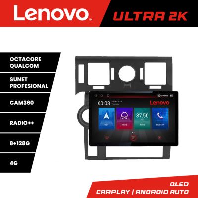 Navigatie Hummer H2 2008-2010 ecran 13" 2K 8+128 Android Waze USB Navigatie 4G 360 Toslink Youtube Radio kit-hu