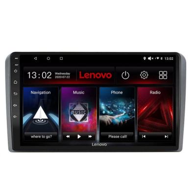 Navigatie Iveco Daily 2007-2014 Lenovo Kit-DAILY 8 core QLED 2K 4+64 360 Android Waze USB Navigatie Internet Youtube Radio