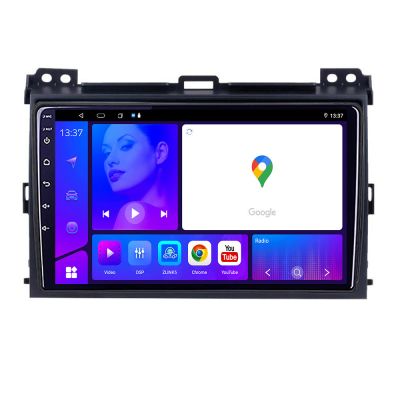 Navigatie Toyota Prado 2007 KIT 456 EDOTEC-LITE Android Ecran 720P Octa Core 4 64 Carplay v1