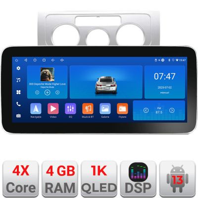 Navigatie VW Touran 2003-2010 K-TOURAN1 Edotec 4+64 12.3 inch Incell 1K android Wifi 5Ghz gps internet a