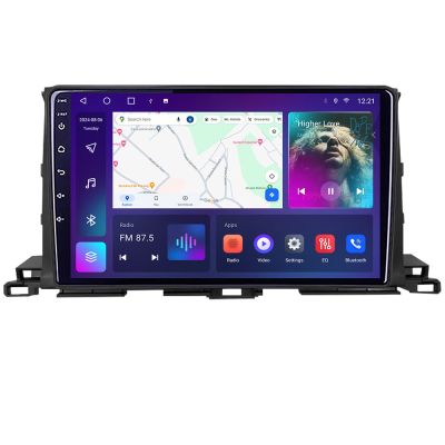 Navigatie Toyota Highlander 2013-2018 Android radio gps internet quad core 4+64 carplay android auto KIT-highlander13+EDT-E310v3