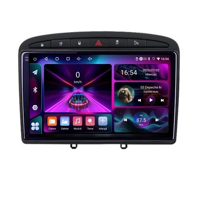Navigatie Peugeot 308 Quad Core A-038  4+64 InCell Display 1K Android Waze USB Navigatie Internet Youtube Radio