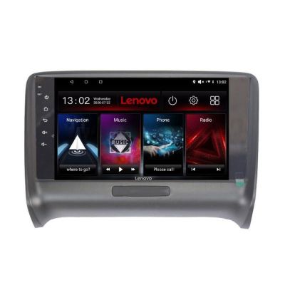 Navigatie Audi TT 2004-2011  Lenovo Kit-078 8 core QLED 2K 8+256 360 Android Waze USB Navigatie Internet Youtube Radio