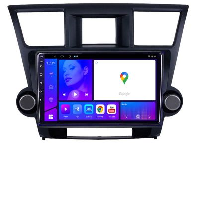 Navigatie Toyota Highlander 2007 2013 EDOTEC-LITE Android Ecran 720P Octa Core 4 64 Carplay