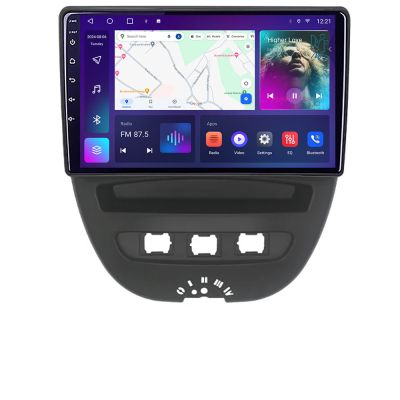 Navigatie Citroen C1 Peugeot 107 Toyota Aygo 2005-2014 NAVTEC Android Ecran 720P Quad Core 2+32 Carplay  Android auto v1