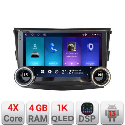 Navigatie  SsangYong Tivoli 2015-2019 Edotec  4+64 10.5 inch Incell 1K android Wifi 5Ghz gps internet  Kit-tivoli2015