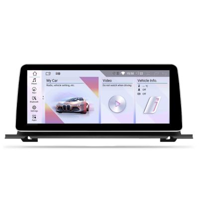 Navigatie BMW Seria 5 F07 GT 2010-2011 cu ecran CIC Android ecran 10.25" 4+32 4G BT