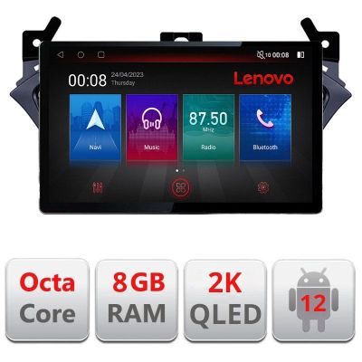 Navigatie Opel Corsa 2013-2016 N-corsa ecran 13" 2K 8+128 Android Waze USB Navigatie 4G 360 Toslink Youtube Rad