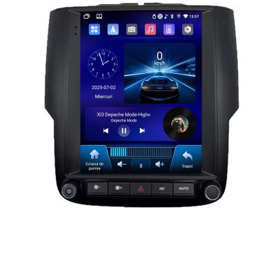 Navigatie Dodge Ram 2013-2018 Edonav Tesla Qled 9.7",Quad core,4Gb RAM,64Gb Hdd,DSP,Carplay,Android Auto,Bluetooth Incell Display 1K