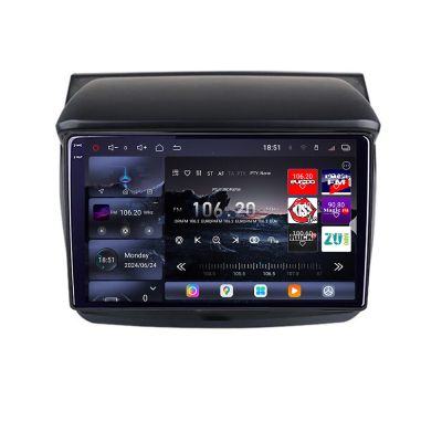 Navigatie Mitsubishi L200 2006-2014 Edotec Kit-094 8 core QLED 2K 16+512GB 360 Android Waze USB Navigatie Internet Youtube Radio