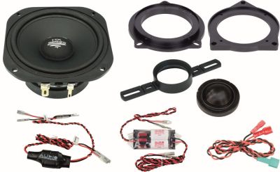 Set 2 difuzoare dedicate, Audio System, XFIT 80 BMW UNI EVO 2, 90 W RMS, 4 Ω, HIGH dedicate pentru BMW