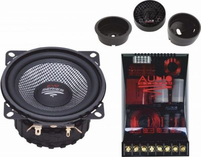 Set 2 Difuzoare componente, Audio System X 100 EVO 2, 90 watts, 100 mm, 4", 3 ohm, KICKBASS