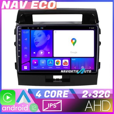 Navigatie Toyota LandCruiser 2008-2015 NAVTEC Android Ecran 720P Quad Core 2+32 Carplay  Android auto v1