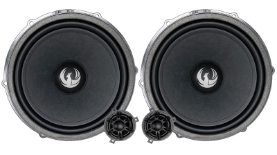 Set 2 Difuzoare componente, pe 2 căi VW, 7" (180 mm) cu filtre si cabluri plug & play, 90 W RMS/180 W MAX, 4 Ohm, Phoenix Gold, ZDSW7CS