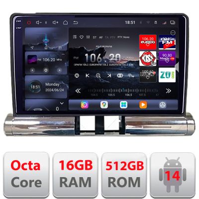 Navigatie Citoren C3 2017-2024 radio cd Qled 2K Octa Core 16+512 LTE 4G DSP Wifi 5Ghz android auto carplay radio gps internet Kit-+EDT-E809-2K