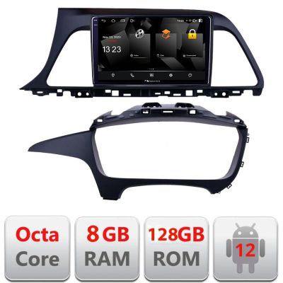 Navigatie Hyundai Sonata 5960Pro-417 Android Octa Core Qualcomm 2K Qled 8+128 DTS DSP 360 4G Optical