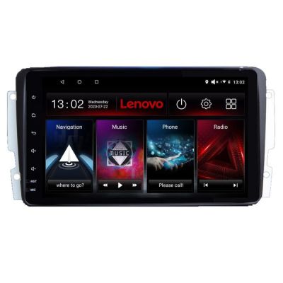 Navigatie Mercedes C 2001-2004 CLK G 2004-2006 Lenovo Kit-171 8 core 6+128 GB Android Waze USB Navigatie Internet Youtube Radio