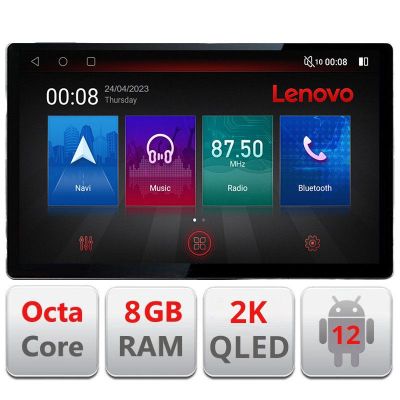 Navigatie Nissan X-Trail 2004-2007 ecran 13" 2K 8+128 Android Waze USB Navigatie 4G 360 Toslink Youtube Radio k