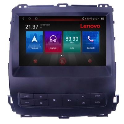 Navigatie Toyota Prado J120 2002-2009 Lenovo Kit- j120 8 core QLED Qualcomm 4+64 360 Android Waze USB Navigatie Internet Youtube Radio