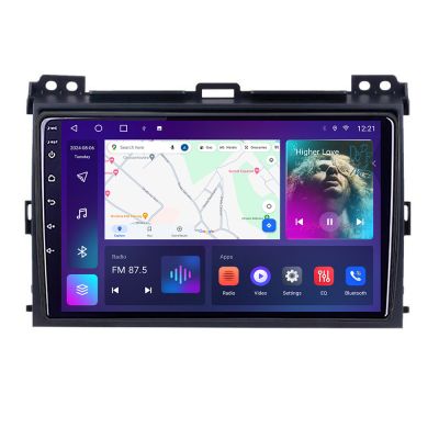 Navigatie Toyota Prado 2007- B-456 Android Ecran QLED octa core 4+64 carplay android auto KIT-456+EDT-E309V3