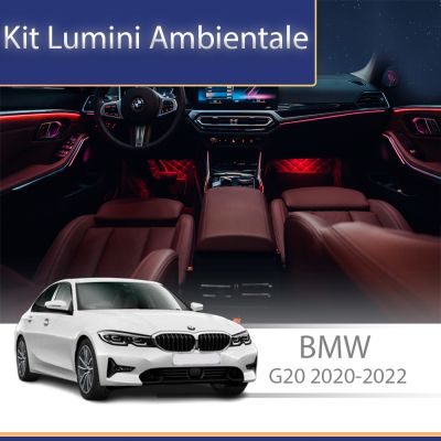Lumini Ambientale BMW Seria 3 G20 2019-2022 dedicat set complet control telefon sau sistem original