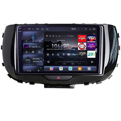 Navigatie Kia Soul 2020- Edotec Kit-soul 8 core QLED 2K 16+512GB 360 Android Waze USB Navigatie Internet Youtube Radio