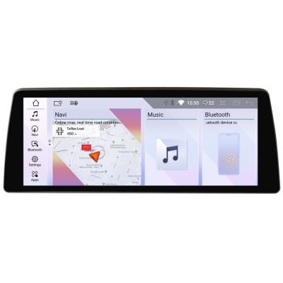 Navigatie BMW Seria 3 E90 2006-2012 cu ecran CIC Android ecran 10.25" 4+32 4G BT
