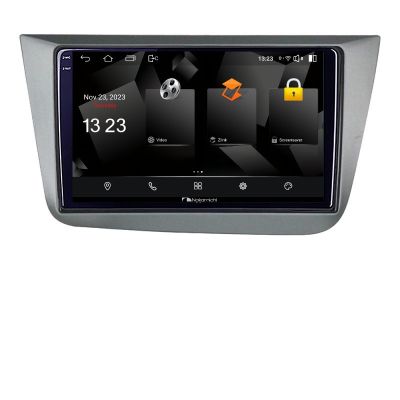 Navigatie Seat Leon 2005-2012 5960Pro-leon05 Android Octa Core Qualcomm 2K Qled 8+128 DTS DSP 360 4G Optical