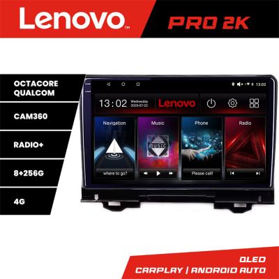 Navigatie Honda HR-V 2022- Lenovo Qled 2K Octa Core 8+256 360 DSP carplay android auto radio gps internet kit-hr-v2022+PRO-2K-10-8+256
