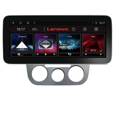 Navigatie VW Golf 5 2004-2010 clima manuala Lenovo PRO 4+64 12.3 inch qled android 4G DSP gps internet  KIT-golf5-manual