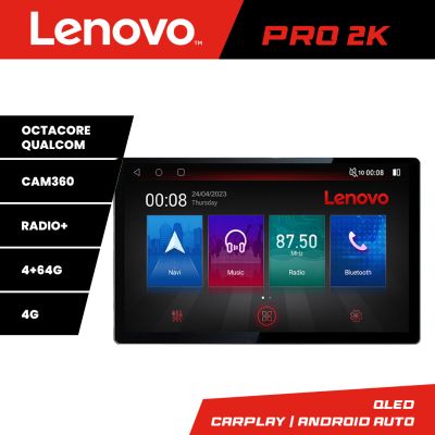 Navigatie Toyota Landcruiser L200 V8 2008-2020 K-381-type-a Lenovo PRO 4+64 13 inch 2K android 4G DSP gps internet