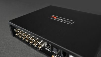 Amplificator cu DSP Nakamichi NDSR350A,  12 canale amplificate, 4 ohmi, 4 x 25 W + 4 x 40 W + 2 x 80 / 1 x 160 W RMS