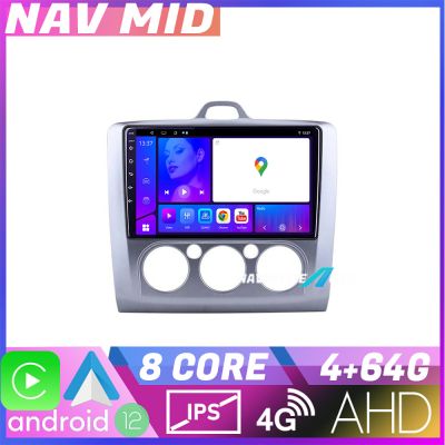 Navigatie Ford Focus 2 Manual KIT 140 manual EDOTEC-LITE Android Ecran 720P Octa Core 4 64 Carplay