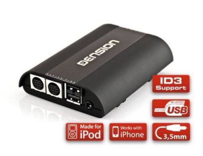 Interfata integrare AUX-In, USB, iPod, Bluetooth, Dension Gateway 500S (Dual FOT)