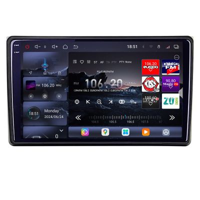 Navigatie Audi A4 B6, A4 B7 2001-2007  Edotec Kit-050 8 core QLED 2K 16+512GB 360 Android Waze USB Navigatie Internet Youtube Radio v1