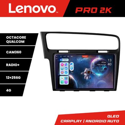Navigatie VW Golf 7 Lenovo Kit-491 8 core QLED 2K 12+256 360 Android Waze USB Navigatie Internet Youtube Radio