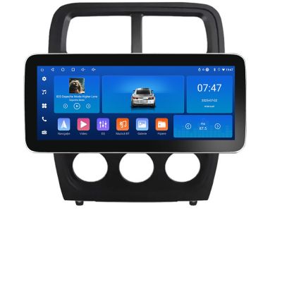 Navigatie Dodge Caliber 2010-2012 K-caliber Edotec 4+64 12.3 inch Incell 1K android Wifi 5Ghz gps internet S