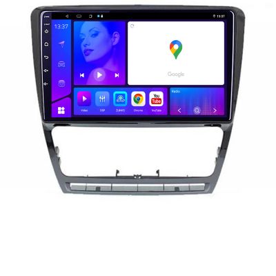 Navigatie Skoda Octavia 2 2005 2013 KIT 005 EDOTEC-LITE Android Ecran 720P Octa Core 4 64 Carplay