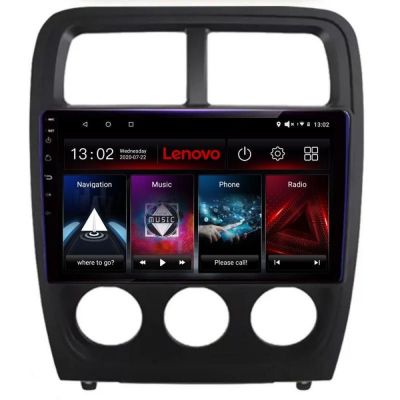 Navigatie Dodge Caliber 2010-2012 Lenovo Kit-CALIBER 8 core QLED 2K 4+64 360 Android Waze USB Navigatie Internet Youtube Radio