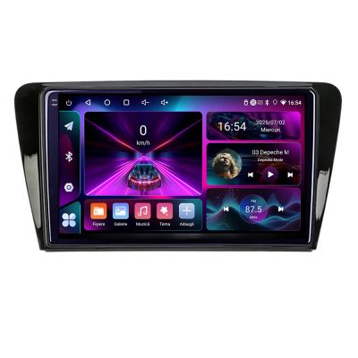 Navigatie Skoda Rapid Seat Toledo 2013+ Android radio gps internet 4+64 InCell Display 1K Kit-rapid+EDT-E209-RK